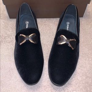 Black Suede Loafers
